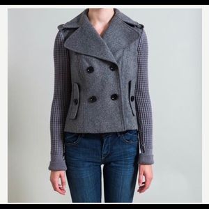 Burberry wool pea coat